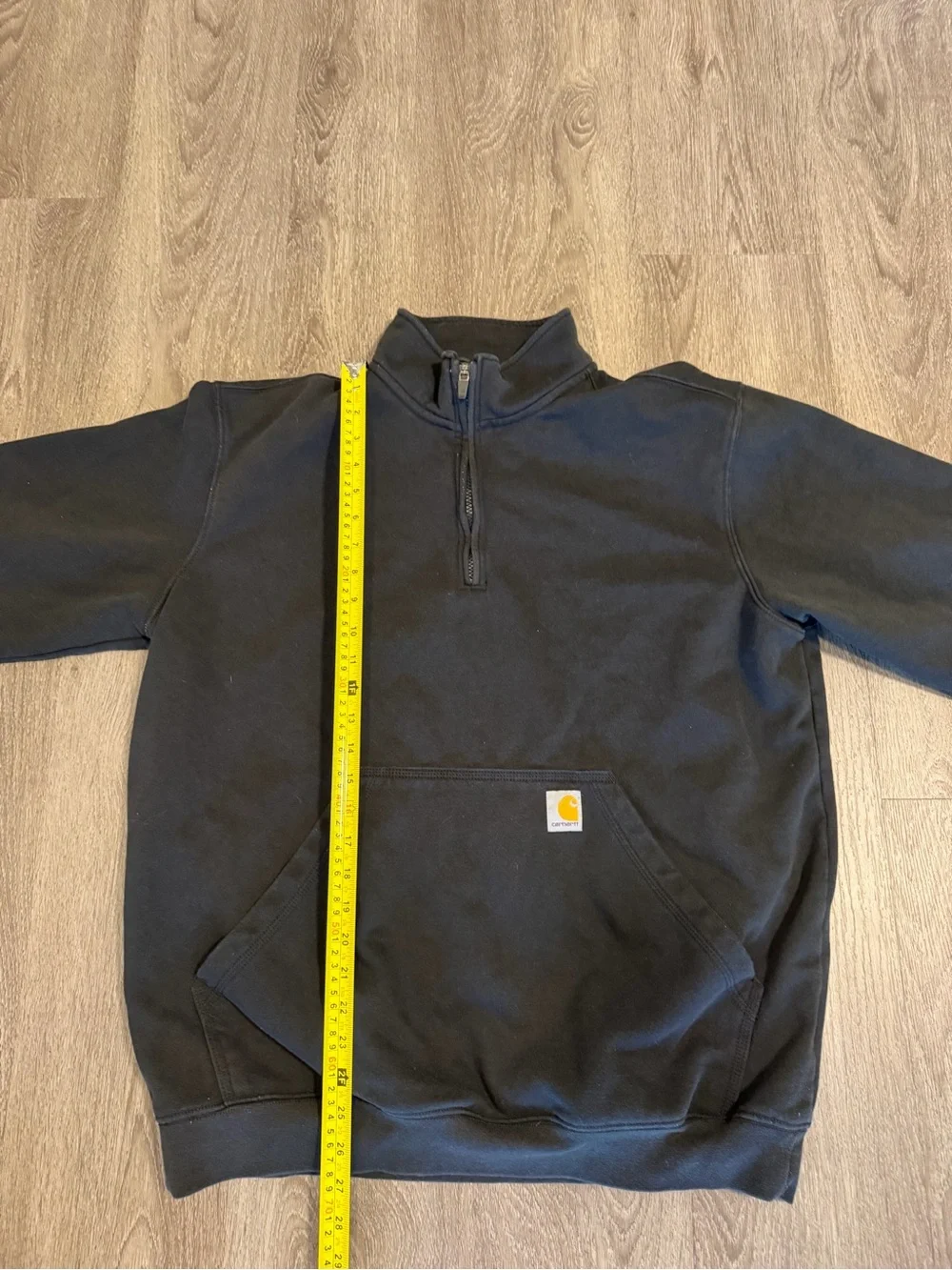 Carhartt Mens Rain Defender Loose Fit Heavyweight Quarter-Zip Sweatshirt Size L